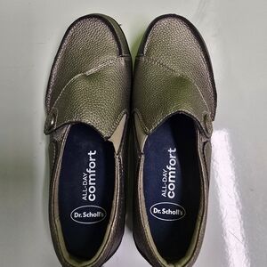 Dr. Scholl's All Dah Comfort Bronze Loafers